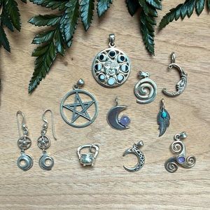 Witch’s Sterling Silver Bundle Lot x 10